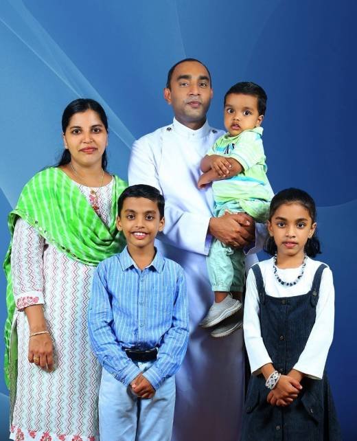 Rev john p Joy & family